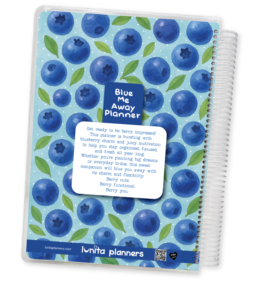 Blue Me Away – ClearShell Planner