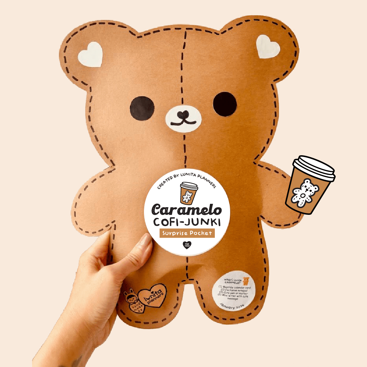 Caramelo Cofi-Junki - Surprise Pocket