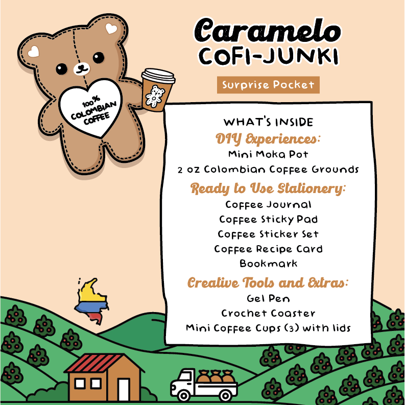 Caramelo Cofi-Junki - Surprise Pocket
