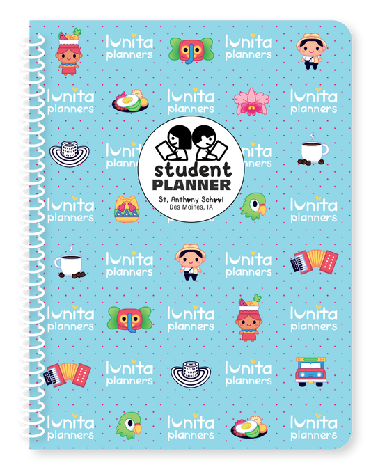 St Anthony - Colombian Cuties Planner (Soft Cover)