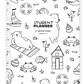 St Malachy - Coastal Bear Color Me Planner