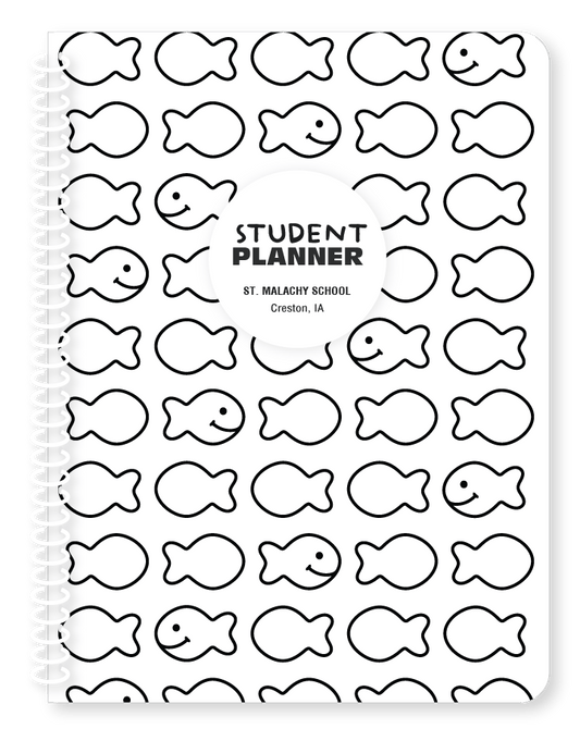 St Malachy - Ocean Snack Color Me Planner
