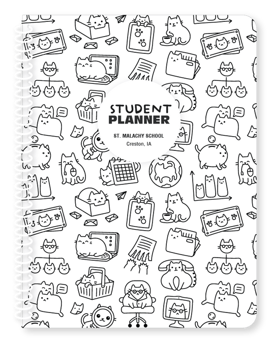 St Malachy - Office Paws Color Me Planner
