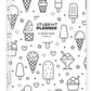 St Malachy - Scoop & Sprinkle Color Me Planner