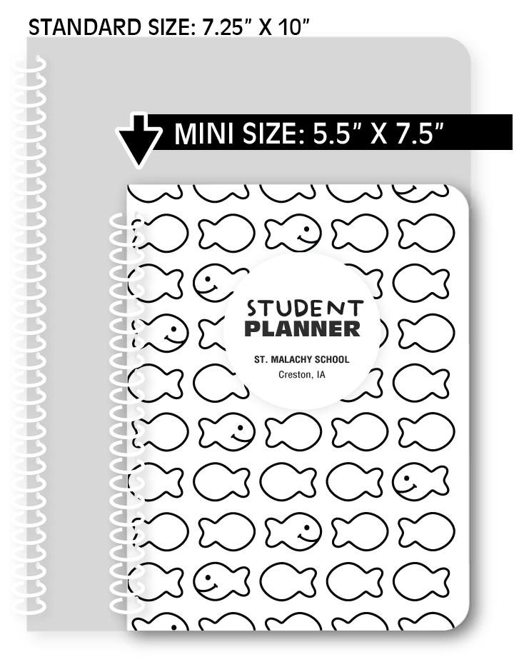 St Malachy - Ocean Snack Color Me Planner