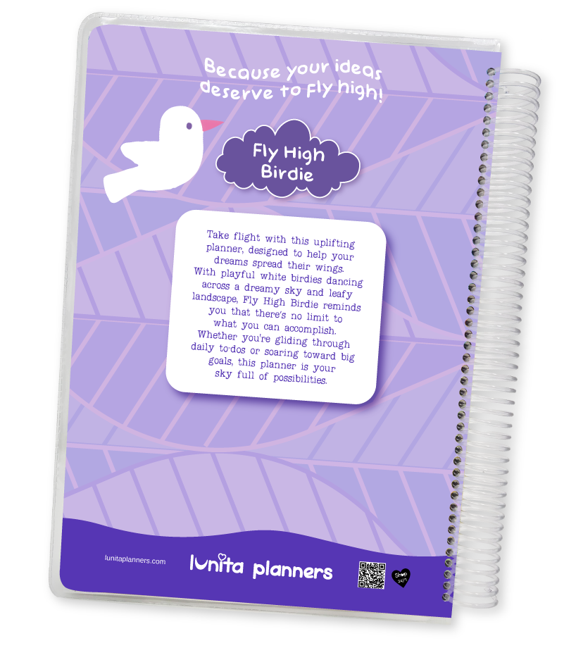 Fly High Birdie – ClearShell Planner
