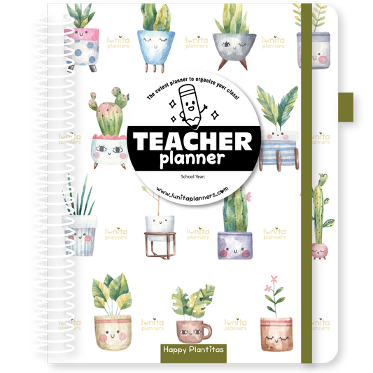 Happy Plantitas Teacher Planner
