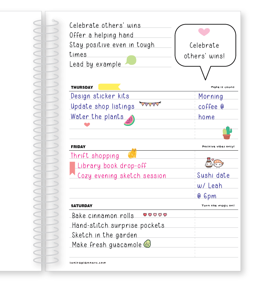 Happy Plantitas Planner (H)