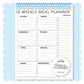 Meal Planner Flip Pad