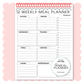 Meal Planner Flip Pad