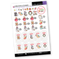 Sticker Sheet (Christmas)