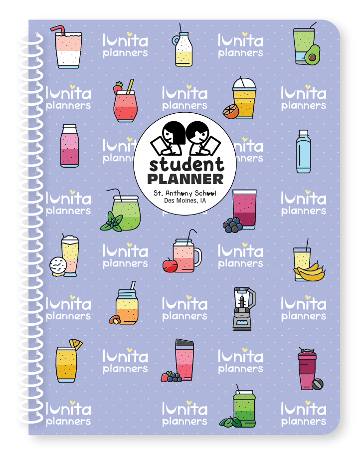 St Anthony - Smoothies Purple Planner (Soft Cover)