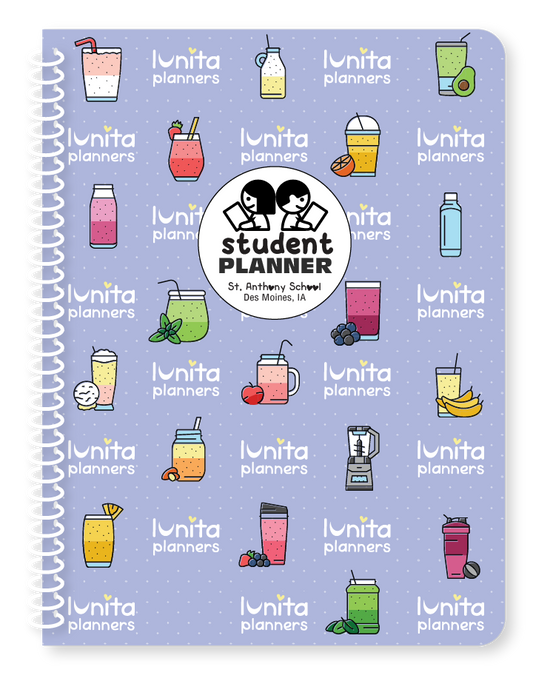 St Anthony - Smoothies Purple Planner (Soft Cover)