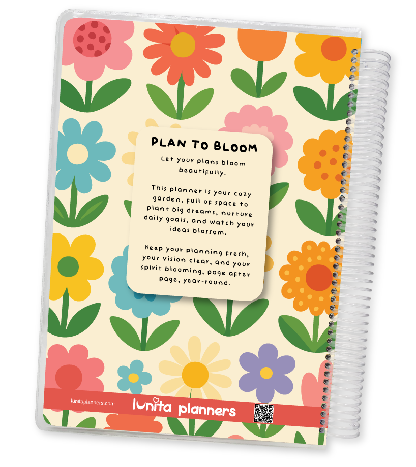 Plan to Bloom – ClearShell Planner