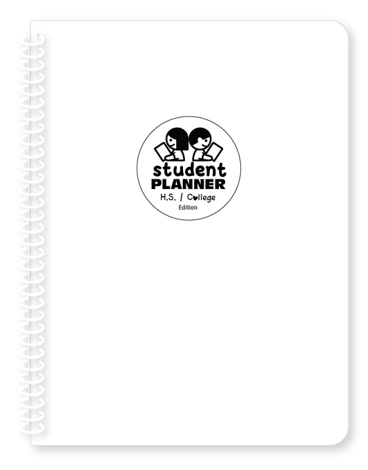 White Student Planner (H.S. / College Edition)