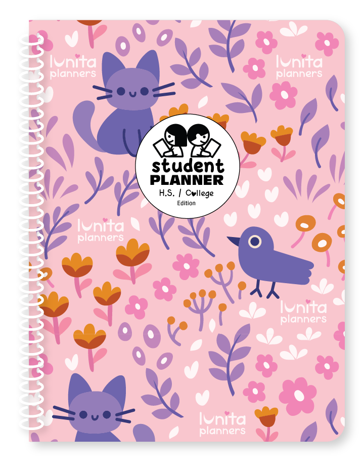 Kitten Bird Student Planner (H.S. / College Edition)