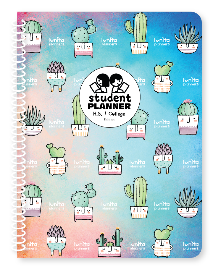 Plant Faces Student Planner (H.S. / College Edition)