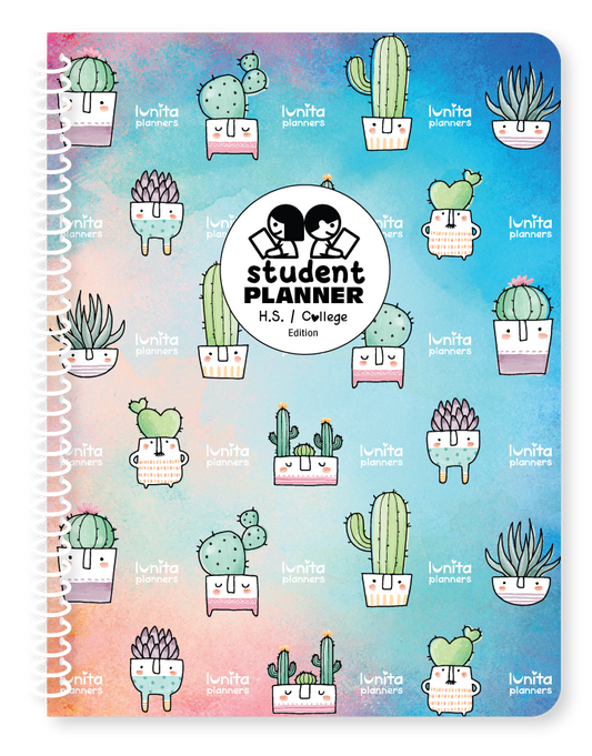 Plant Faces Student Planner (H.S. / College Edition)