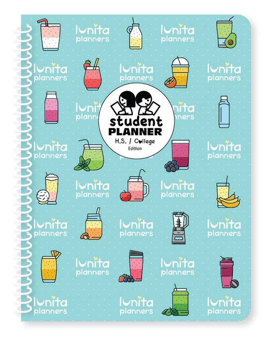 Smoothies Aqua Student Planner (H.S. / College Edition)