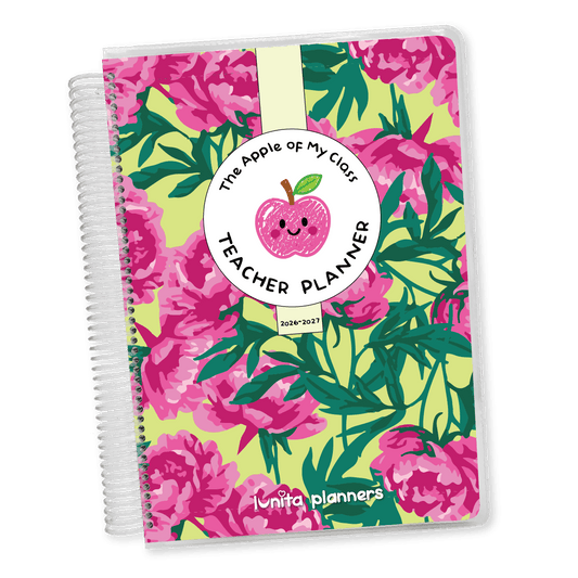 Sweet Peony Teacher Planner