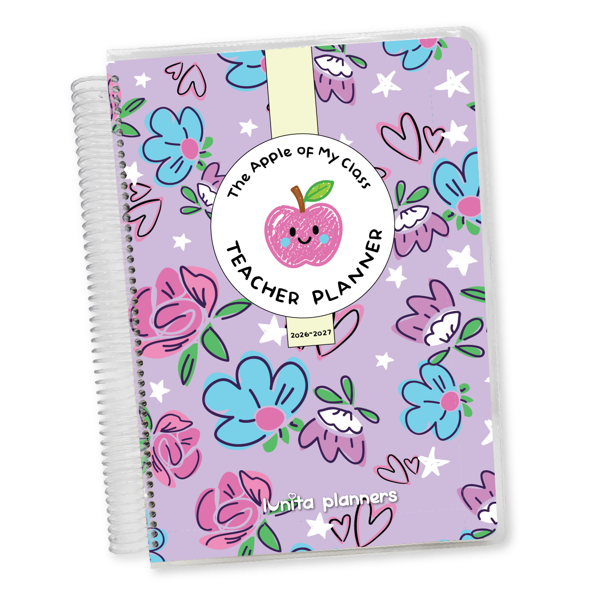 Lavender Bloom Teacher Planner