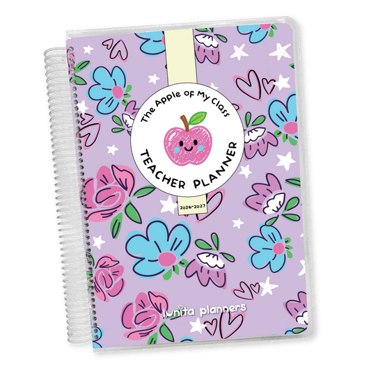 Lavender Bloom Teacher Planner