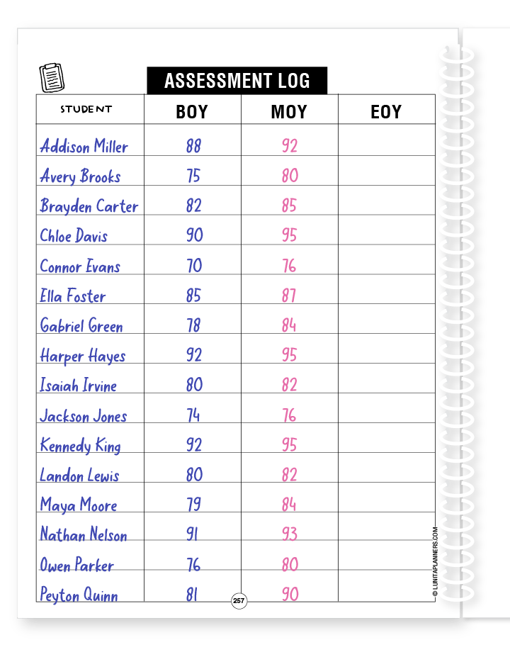 Classic Chic Teacher Planner