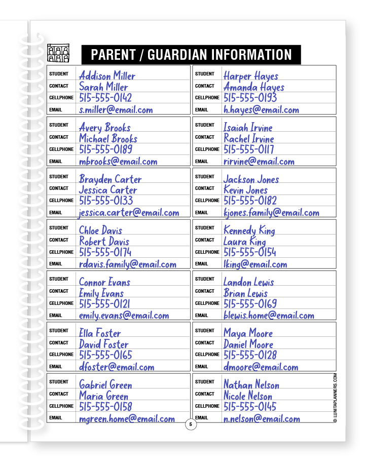 Classic Chic Teacher Planner