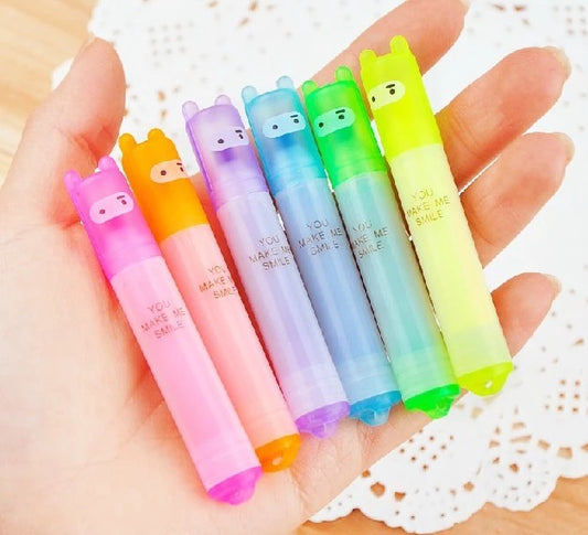 Mini Highlighters - Set of 6