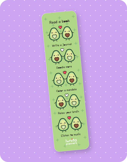 Avocado Love Bookmark