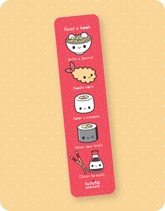 Sushiholic Bookmark