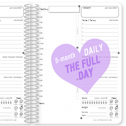 Straw-Happy Hardcover Planner