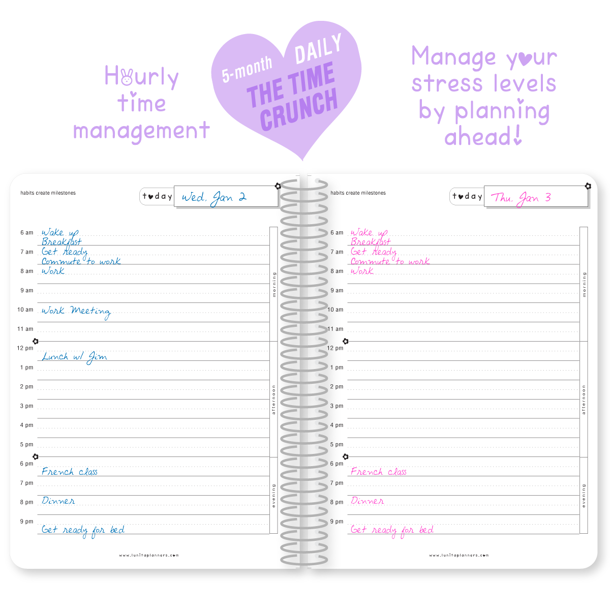 Pink Lemonade - LEATHER PLANNER