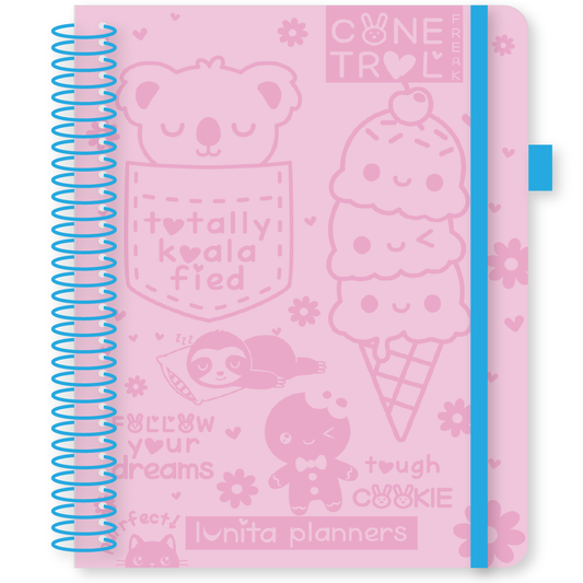 Cone-trol Freak - LEATHER PLANNER