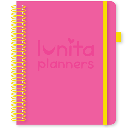 Pink Lemonade - LEATHER PLANNER