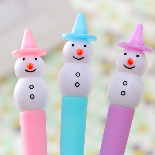 Snowman Gel Pen